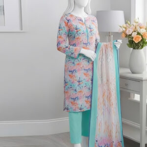 Digital Printed Lawn