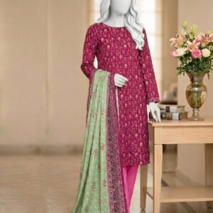 Bana Dora Lawn with Swiss Lawn Dupatta