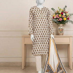 Bana Dora Lawn with Swiss Lawn Dupatta